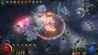 POE 321 CWDT Ice spearFreezing Pulse Cooldown Recovery 54 VS DELIRIUM 100 [upl. by Dyrraj]