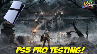 PS5 Pro Testing Demons Souls  YoVideogames [upl. by Yecart]