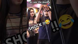 BLIND SEE MONEY🤣comedyvideo funnyvideo funnyshorts comedy prank funny comedyshorts shorts [upl. by Augustina531]