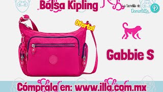 Bolsa Kipling Gabbie Small Crossbody Bag  Pink Fuchsia TDD [upl. by Niar]