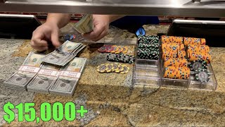 Cashing Out GIGANTIC Win HIGH STAKES 102040 NL Must See Poker Vlog Ep 199 [upl. by Atreb52]