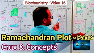 The Ramachandran Plot  Part 2  Analysis amp Explanation  Ramachandran Plot क्या है  BioLogics [upl. by Eocsor]