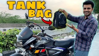 Tank Bag For All bikes  Full Detail  Magnetic OR Non Magnetic full Waterproof Bag [upl. by Hellman380]