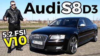 2008 Audi S8 52 V10  Budzi respekt [upl. by Chas]