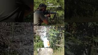 💥 M16 and M14 Comparison Shooting Ice 🧊 vintageguns [upl. by Kinch]