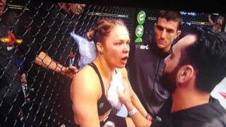 Holly Holm vs Rhonda rousey Full fight Ufc193 [upl. by Hairaza118]