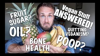 What I Eat Vlog REVIEWED  Vegan QampA [upl. by Arrak68]