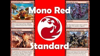 mazo mono rojo standard budget mono red deck mtg [upl. by Lishe]