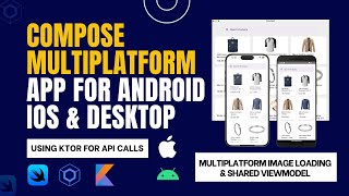 How to Create Your First App in Compose Multiplatform for Android iOS amp Desktop  KMP For Beginners [upl. by Haggi994]