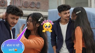 Kiing Prank😱On My CuteFriend🥰 ये क्या कर दिया 😰  Harshit PrankTv [upl. by Lesiram598]