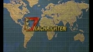 PRO7 Spätnachrichten Samstag 18 April 1992 [upl. by Mufinella]