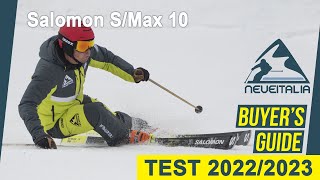 Salomon SMax 10  NeveItalia SkiTest 20222023 [upl. by Fesuy793]