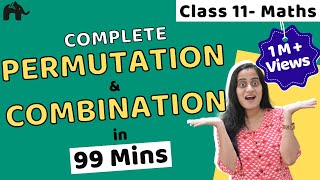 Permutation and Combination Class 11  Permutations Combinations  Chapter 7 Maths CBSE [upl. by Eitten]