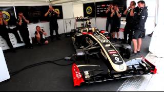 Lotus F1 Car plays Happy Birthday [upl. by Atsyrk503]