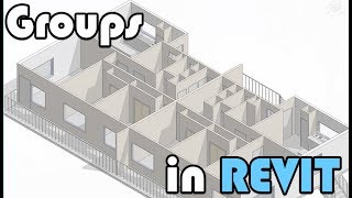 Groups in Revit Quick Tutorial [upl. by Lerrehs]