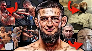 Khamzat Chimaev A quotVIOLENTLY ILLquot Journey  BORZ  UFC [upl. by Adnuhsal]