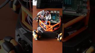 Path following omni wheel robot  3D printed holonomic robot [upl. by Namyac]