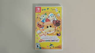 PUI PUI Molcar Lets Molcar Party Nintendo Switch Unboxing Video [upl. by Nami]