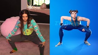 20 ILLEGAL Fortnite Dance Moves [upl. by Labinnah]