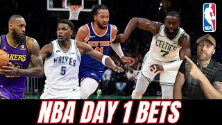 NBA Bet Predictions Day 1 2024 [upl. by Etsyrk]