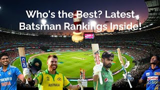 Latest ODI Batsman Ranking 2024 [upl. by Kimmel957]