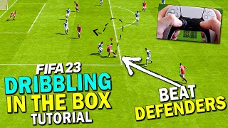 How to BEAT DEFENDERS with LEFT STICK DRIBBLING in FIFA 23 LEFT STICK DRIBBLING TUTORIAL  FIFA 23 [upl. by Kryska]