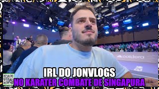 IRL NO KARATE COMBATE COM O BDJ EM SINGAPURA BDJ [upl. by Yelsew]