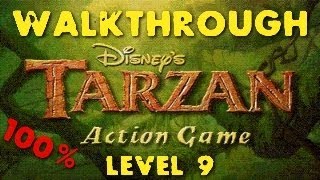 Tarzan Action Game Walkthrough Part 9 Level 9 11 [upl. by Nus828]