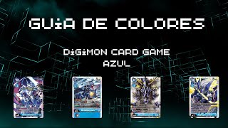 Guia de colores  Azul Digimon Card Game [upl. by Atiuqet]