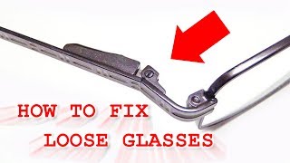 How to fix loose glasses [upl. by Los]