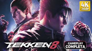 CompletoZ 24 Tekken 8 2024 Gameplay Completo Ps5XboxPC [upl. by Noswal264]