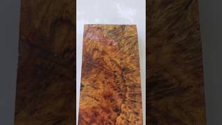 Rare Amboyna Burl Wood Knife Scales Burl Amboyna Wood Exotic Narra Wood Padauk Burl Wood [upl. by Yarled922]