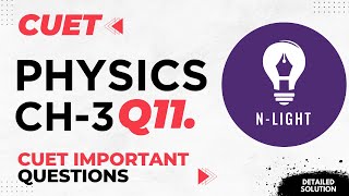 Q11 The resultant resistance of n wires each of resistance r ohms is R CUET  Physics 12 [upl. by Dollar]