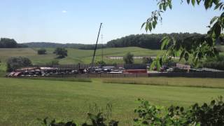 Fracking SIte on Meridian Rd Butler PA [upl. by Manbahs]