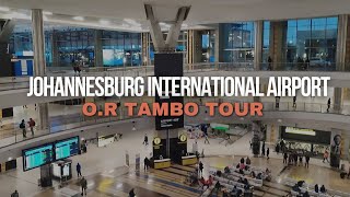 JOHANNESBURG INTERNATIONAL AIRPORT  OR TAMBO TOUR SOUTH AFRICA [upl. by Eibbed]