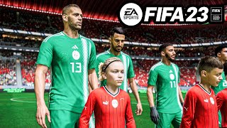 FIFA 23 Algérie vs Egypte  Match Amical  Gameplay PC [upl. by Thompson997]