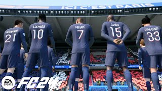 PSG vs Man City  EA FC 24 PC Gameplay 7 [upl. by Ardnait977]