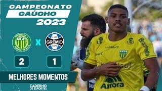 YPIRANGA 2 X 1 GRÊMIO  SEMIFINAL GAÚCHO 2023  MELHORES MOMENTOS [upl. by Eniamzaj]