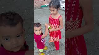 Kanha ne liya Pihu se khujali wala sprayshort video subscribe [upl. by Ahsehat]