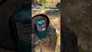 50 cal VS cast iron and propane tank [upl. by Elsy536]