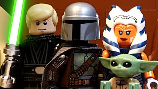 Lego Star Wars Attack of the Cameos The Mandalorian Parody [upl. by Ttreve]