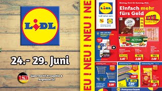 LIDL Prospekt  Gültig von 24062024  Supermarkt Prospekte amp Angebote DE [upl. by Aniraad]