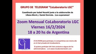 52 Colaboratorio LGC  16 febrero 2024 [upl. by Iba]