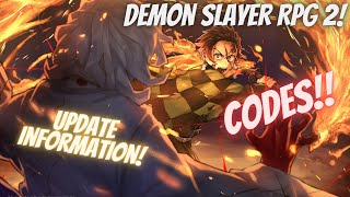 CODES Demon Slayer RPG 2  New Update Information and Codes  WistDojo Short [upl. by Karub112]