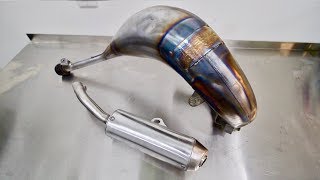 MAKING 2 STROKE PIPE LOOK INSANE 2019 CR125 BUILD PART 4 [upl. by Irish]