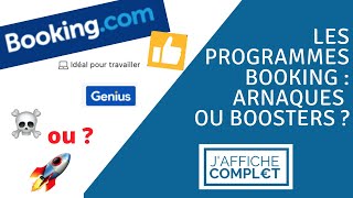 Les programmes booking  arnaques ou boosters [upl. by Christis]