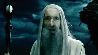 Saruman  All Powers from LOTRHobbit [upl. by Airtened]