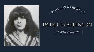 PATRICIA ATKINSON MEMORIAL [upl. by Eissim229]