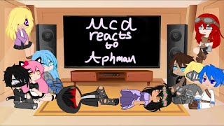 Mcd reacts to Aphmau  first reaction video  Credit Aphmau [upl. by Serena824]