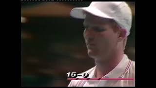 1991 Atp Finals Final  Sampras vs Courier 12 [upl. by Turnbull661]